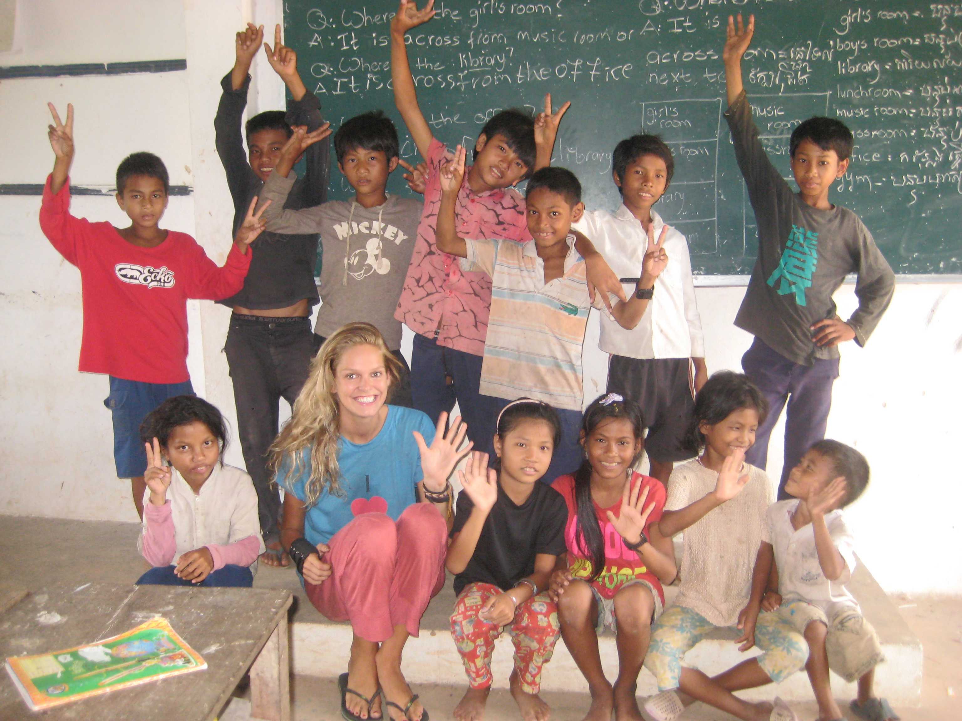 Cambodja school